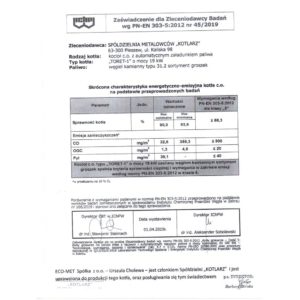 Kocioł TORET 19kW 3
