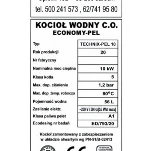 Kocioł Technix Pell 10