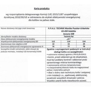 Kocioł Technix Pell 10