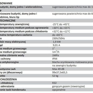 Pompa Ciepła TX-5500 PRO