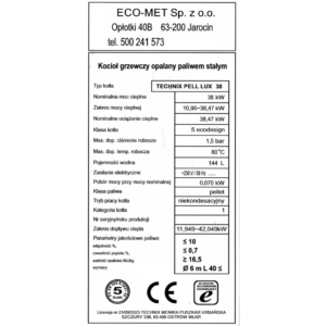 Kocioł Pell Lux 38