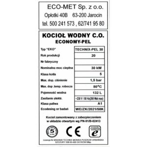 Kocioł Technix Pell 30