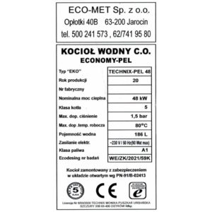Kocioł Technix Pell 48